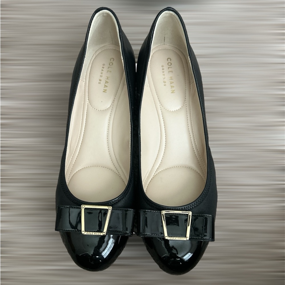 Cole Haan Women'  Wedge Pumps, Size 9,5, Black